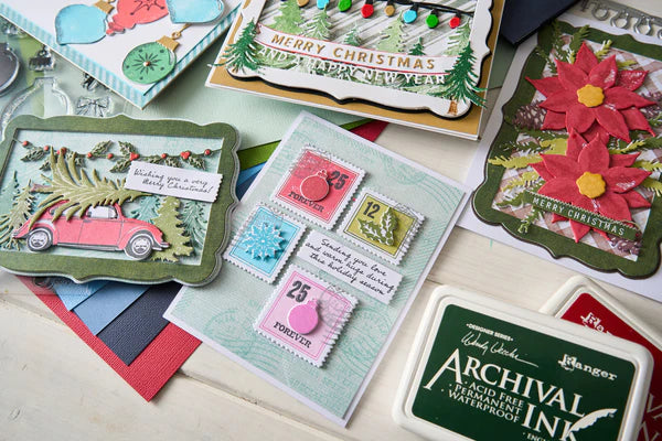 Sizzix Clear Stamps Set 27PK w/11PK Framelits Special Delivery by 49 and Market