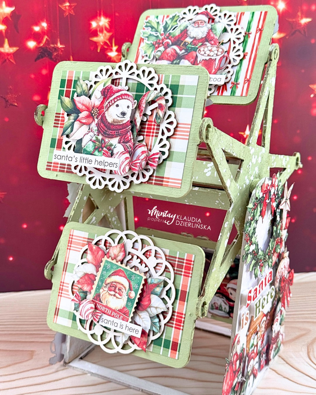 Mintay Holly Jolly 6x12 Inch Paper Sticker Bundle