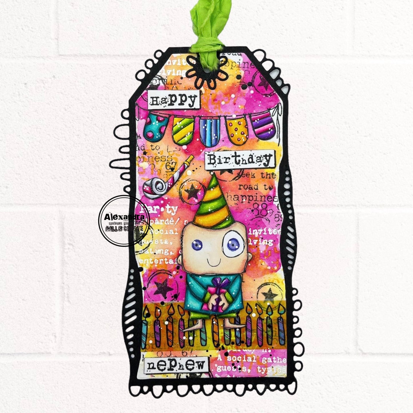 #55 - Washi Tape - Birthday Bumps