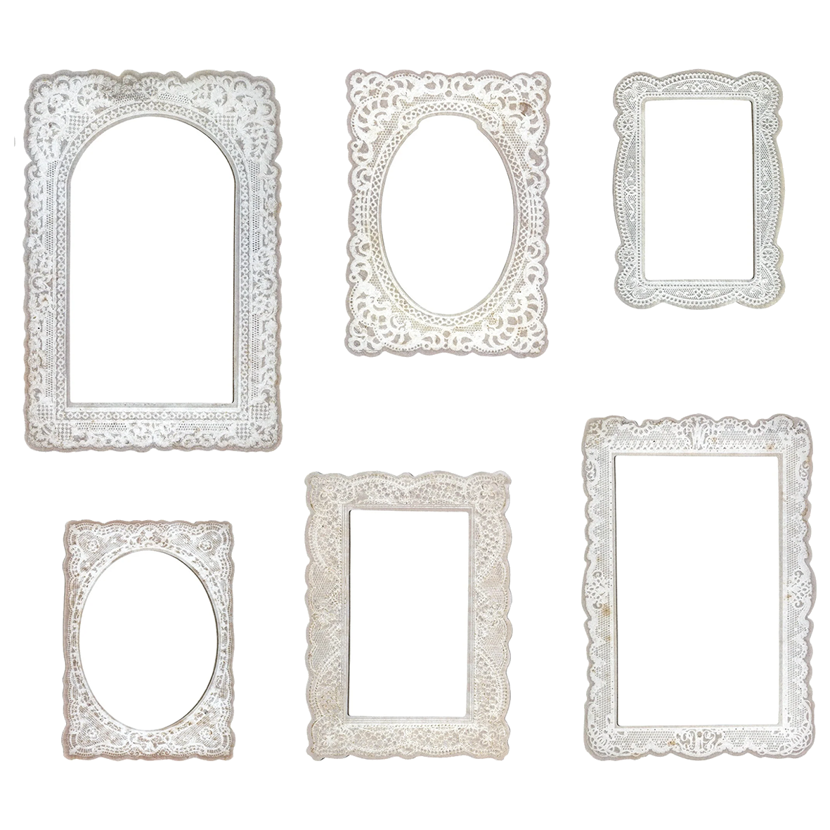 Idea-ology Tim Holtz Baseboard Frames - Lace