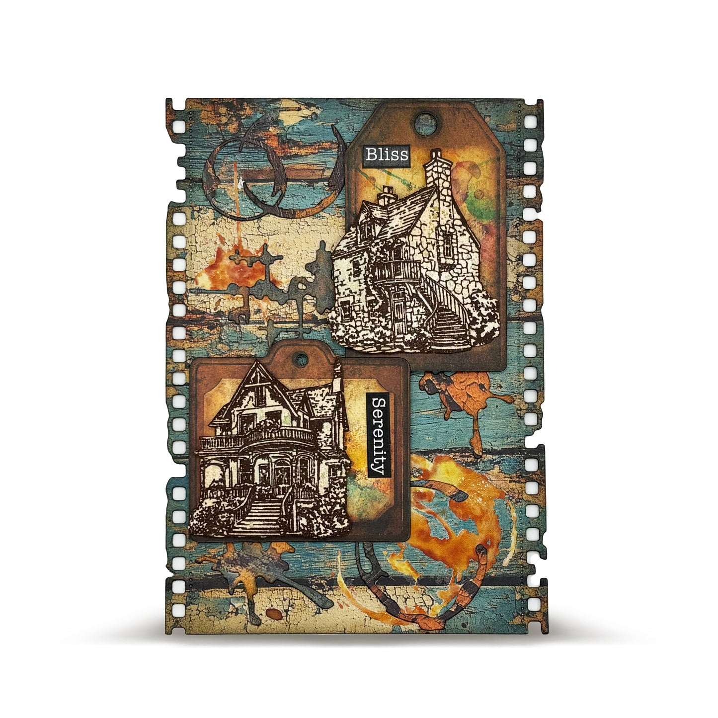 #91 - Die-Cutting Die Set - Film Drip