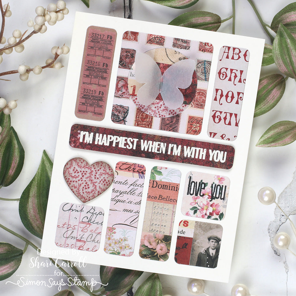 Tim Holtz Idea-ology Palette Collection: Red 8x8