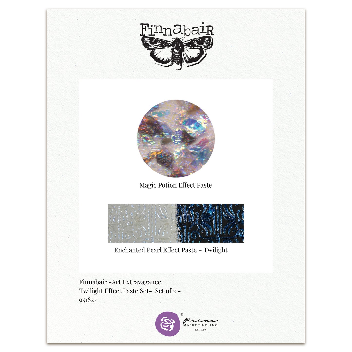 Prima Marketing Finnabair Limited Edition Effect Paste Set Twilight Potion (2x100ml)