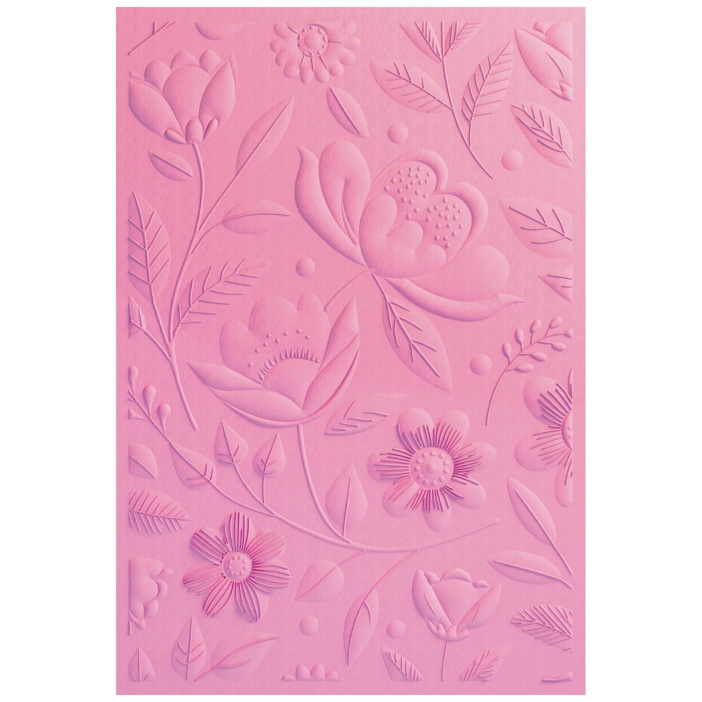 Sizzix 3D Textured Impressions Embossing Folder Happy Garden #1 by Catherine Pooler