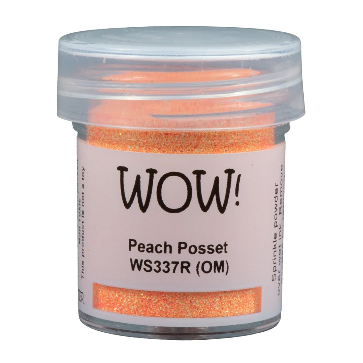 WOW! Embossing Glitter Embossing Powder - Peach Posset