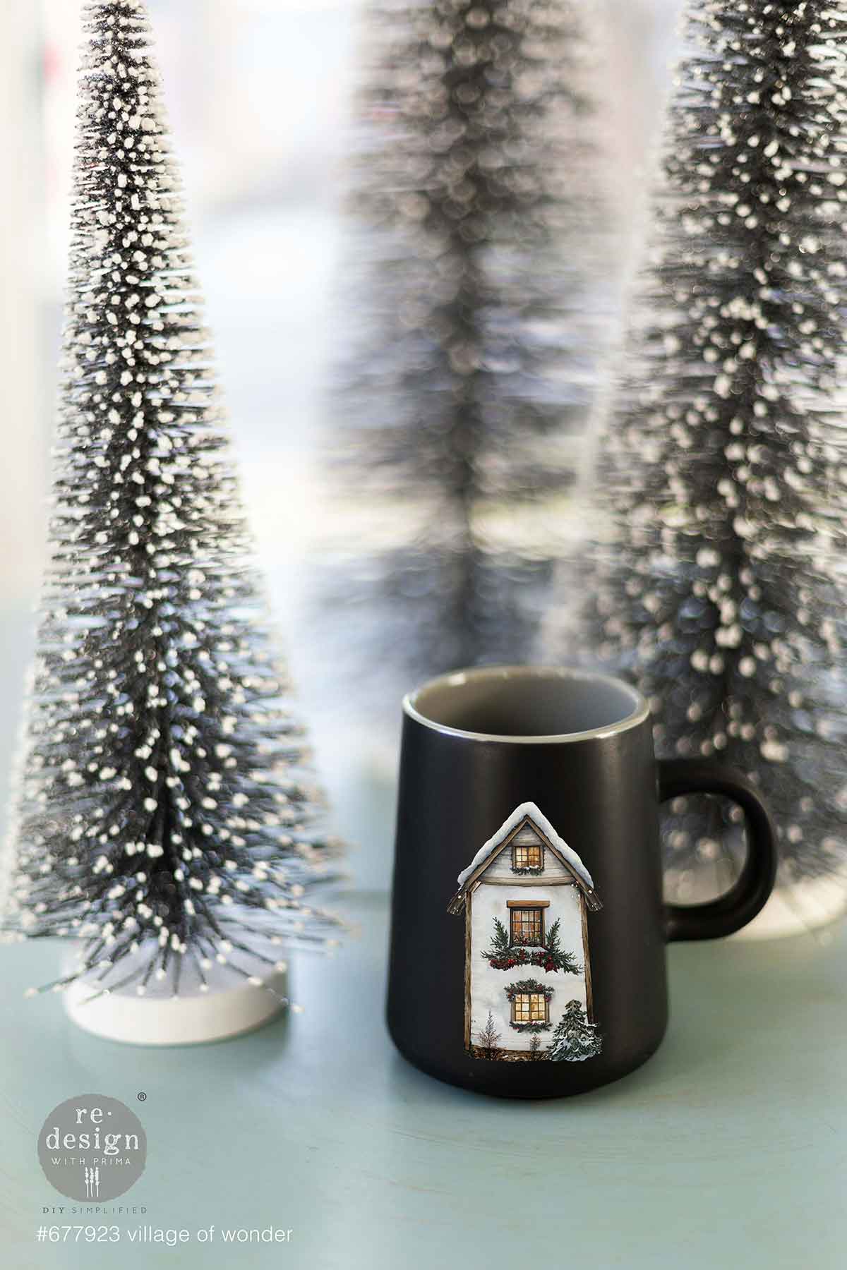 Re-design with Prima Village Of Wonder 8,5x11 Inch Middy Transfers (3pcs)