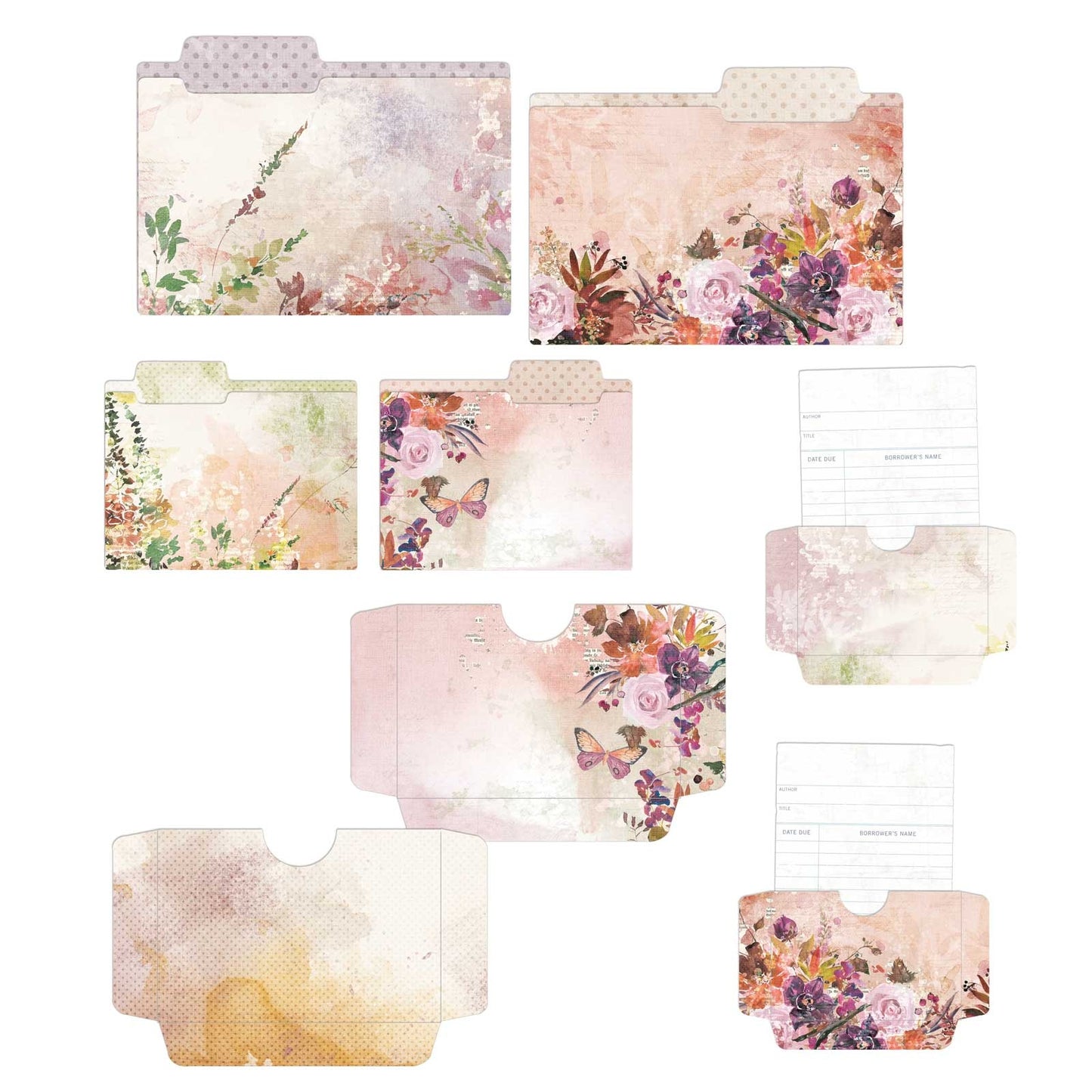 49 And Market ARToptions Plum Grove File Essentials - 10 Pcs