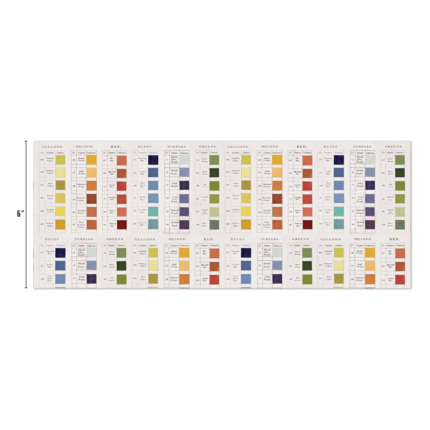 Idea-ology Tim Holtz Collage Paper 6"X6yds-Palette