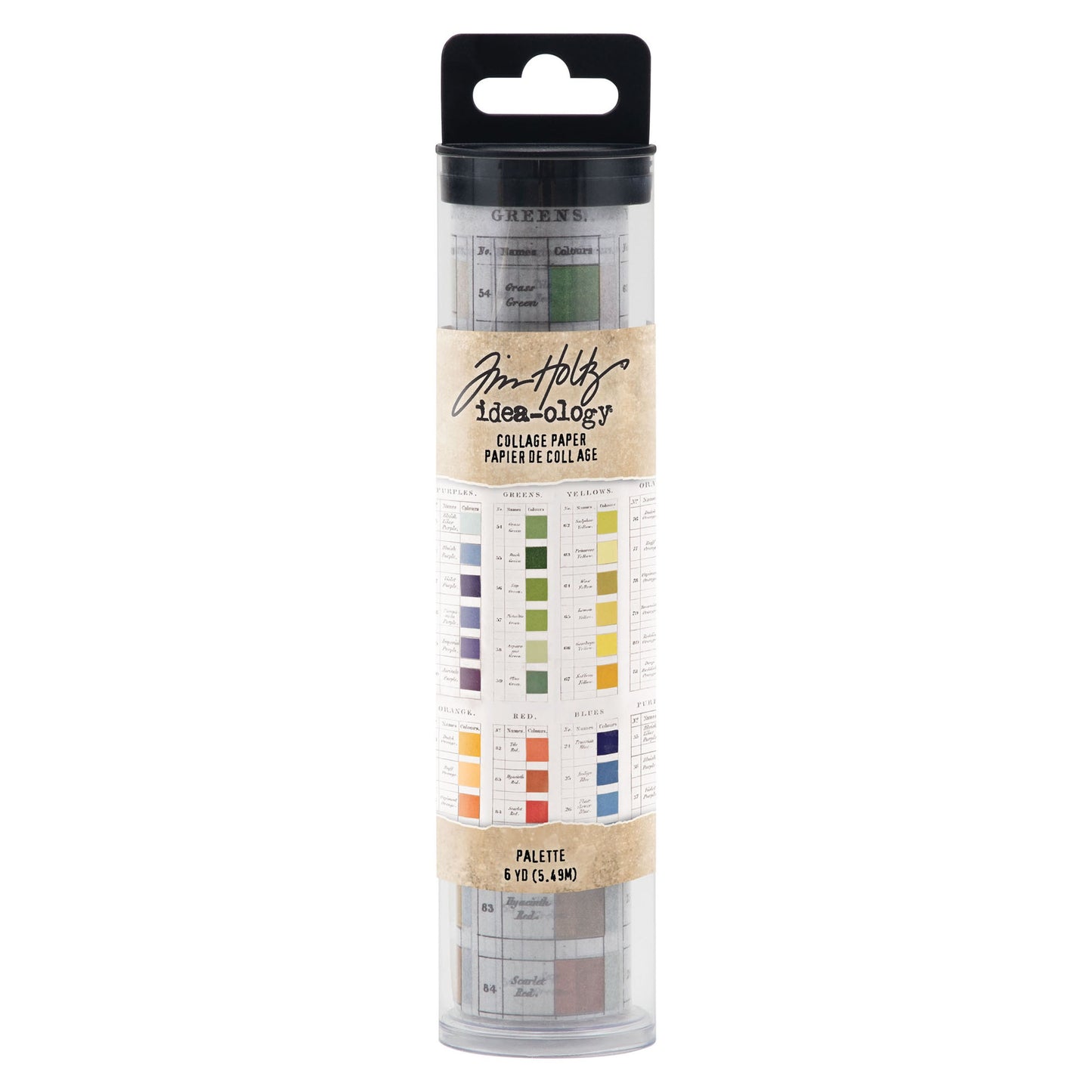 Idea-ology Tim Holtz Collage Paper 6"X6yds-Palette