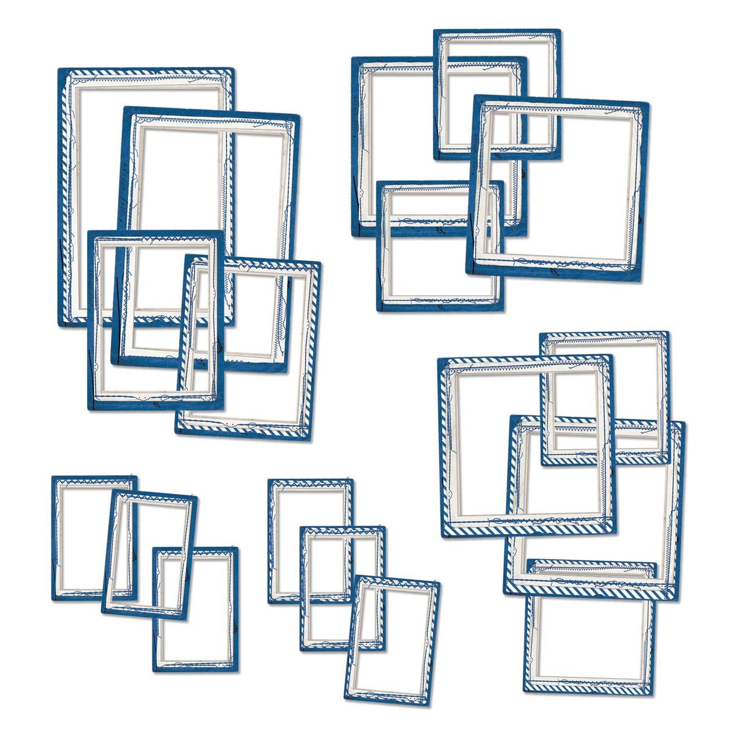49 And Market Color Swatch: Inkwell Frame Set - 18 Pcs