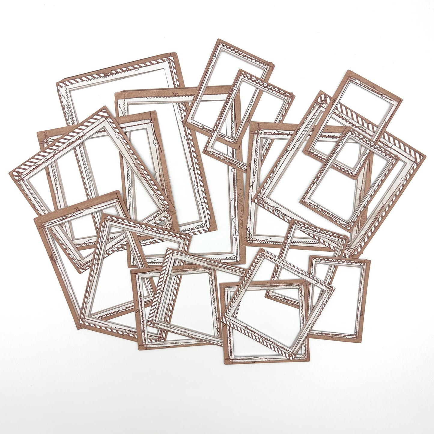 49 And Market Color Swatch: Toast Frame Set - 18 Pcs