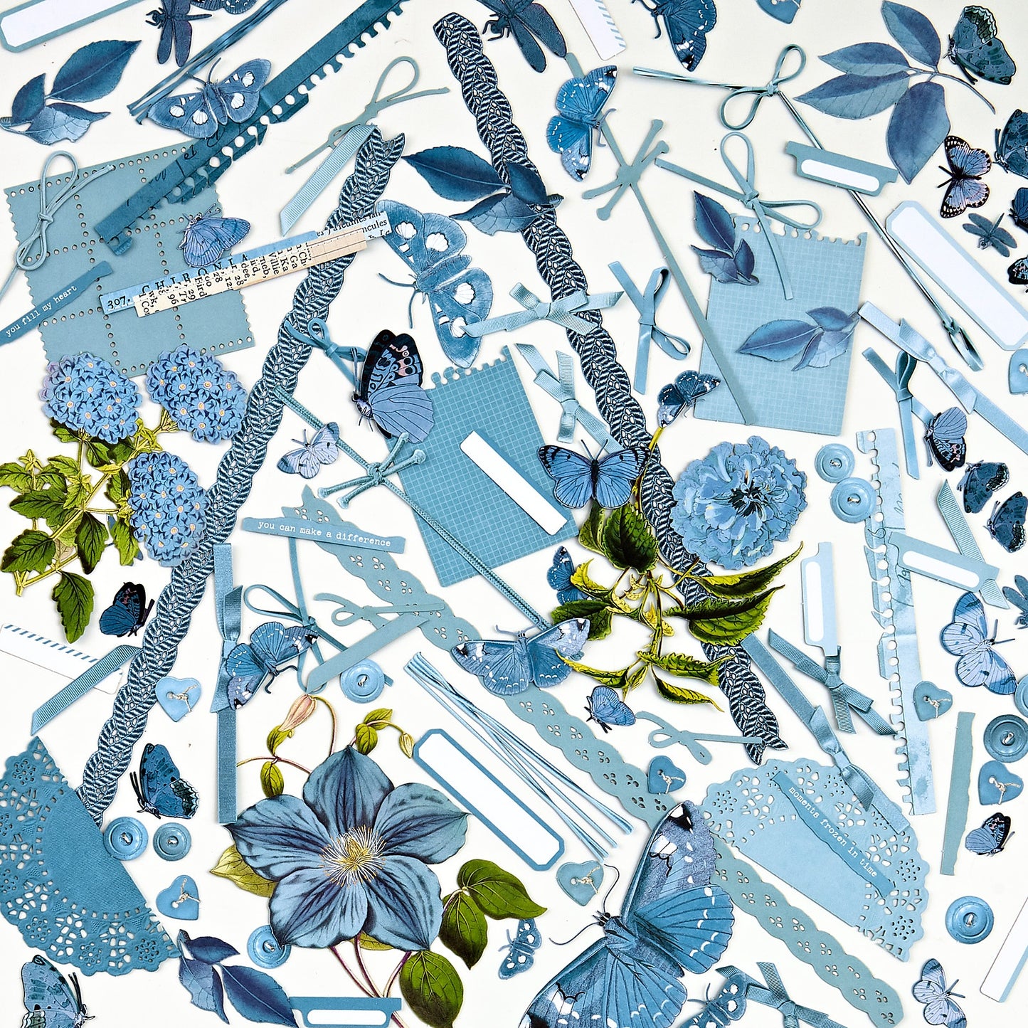 49 And Market Color Swatch: Ocean Laser Cut Outs - Elements