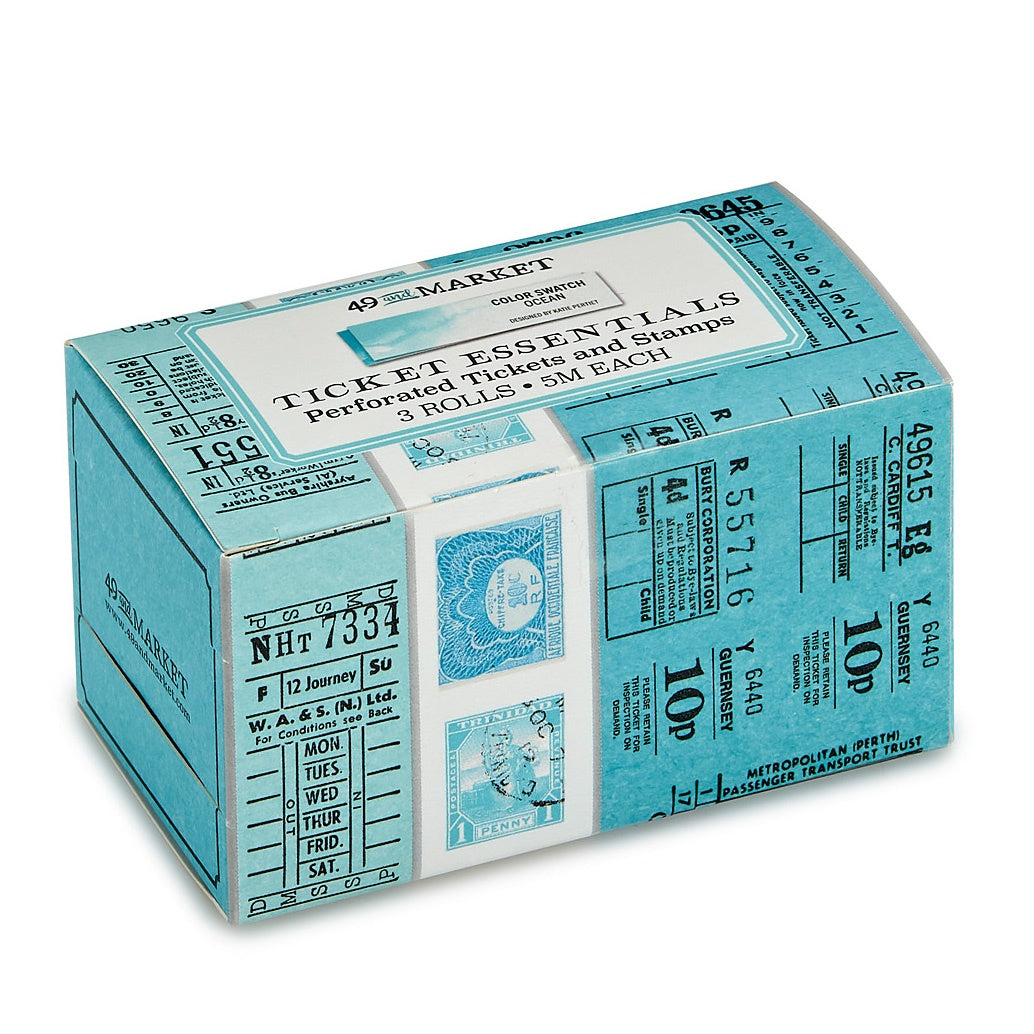 49 And Market Color Swatch: Ocean Ticket Essentials - 3 Rolls