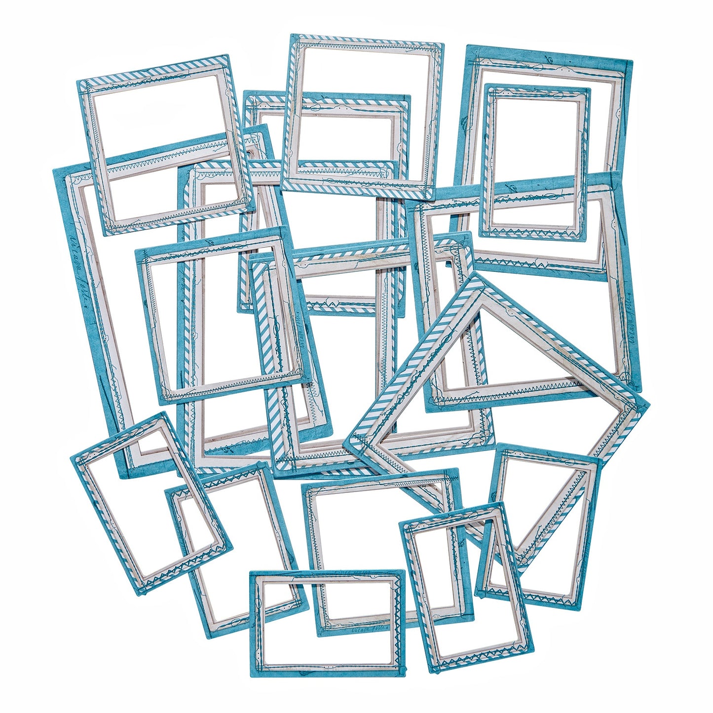 49 And Market Color Swatch: Ocean Frame Set - 18 Pcs