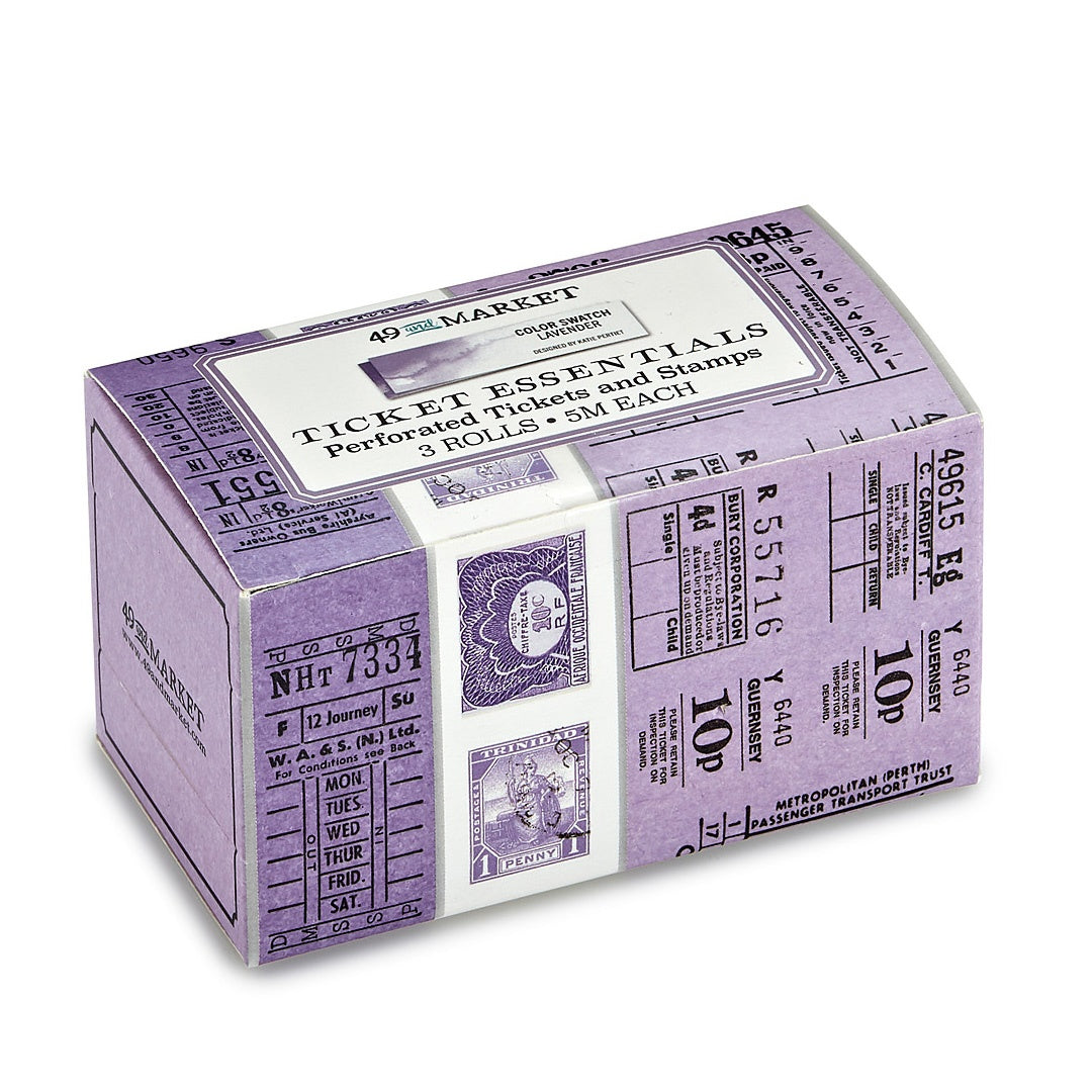 49 And Market Color Swatch: Lavender Ticket Essentials - 3 Rolls