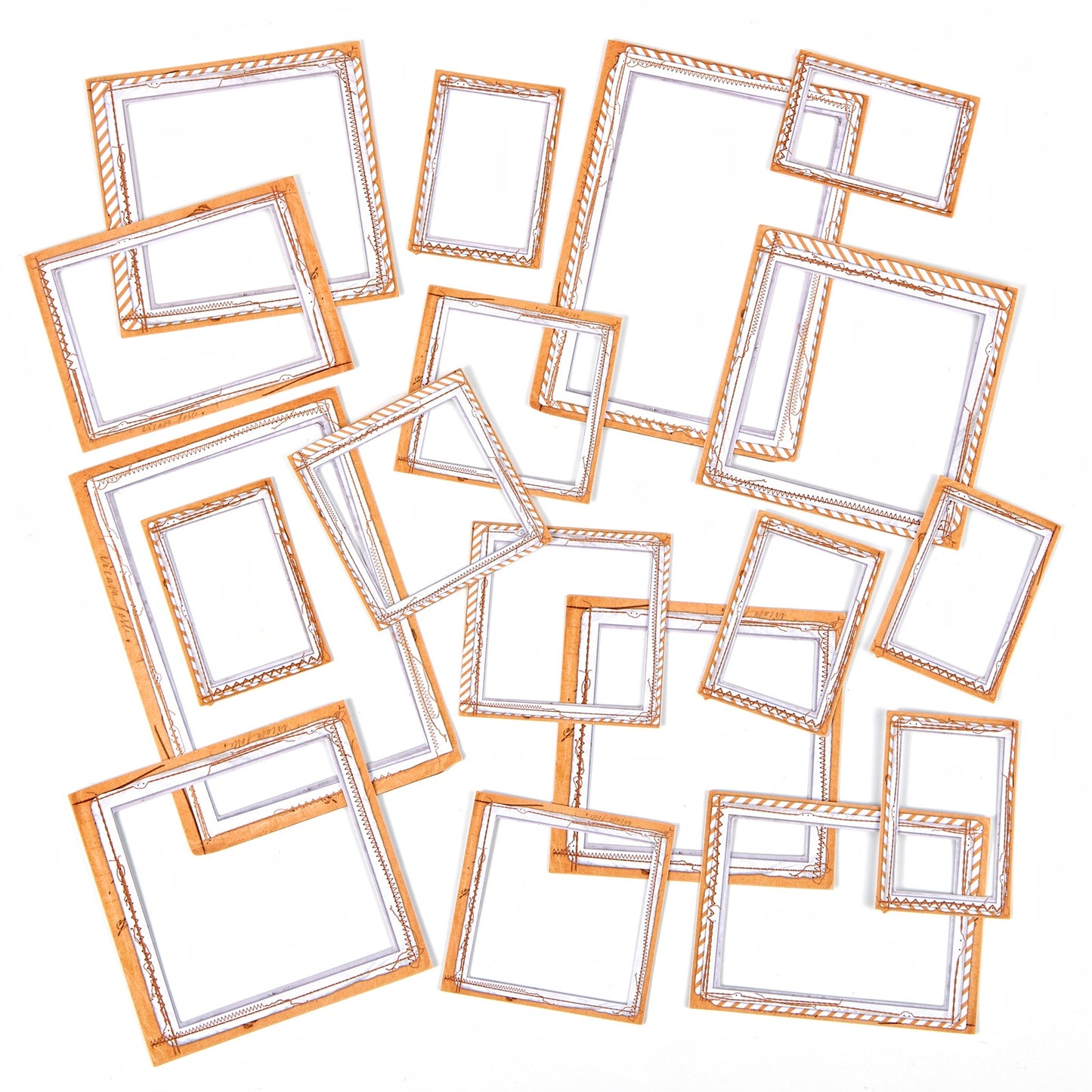 49 And Market Color Swatch Peach Frame Set - 18 Pcs