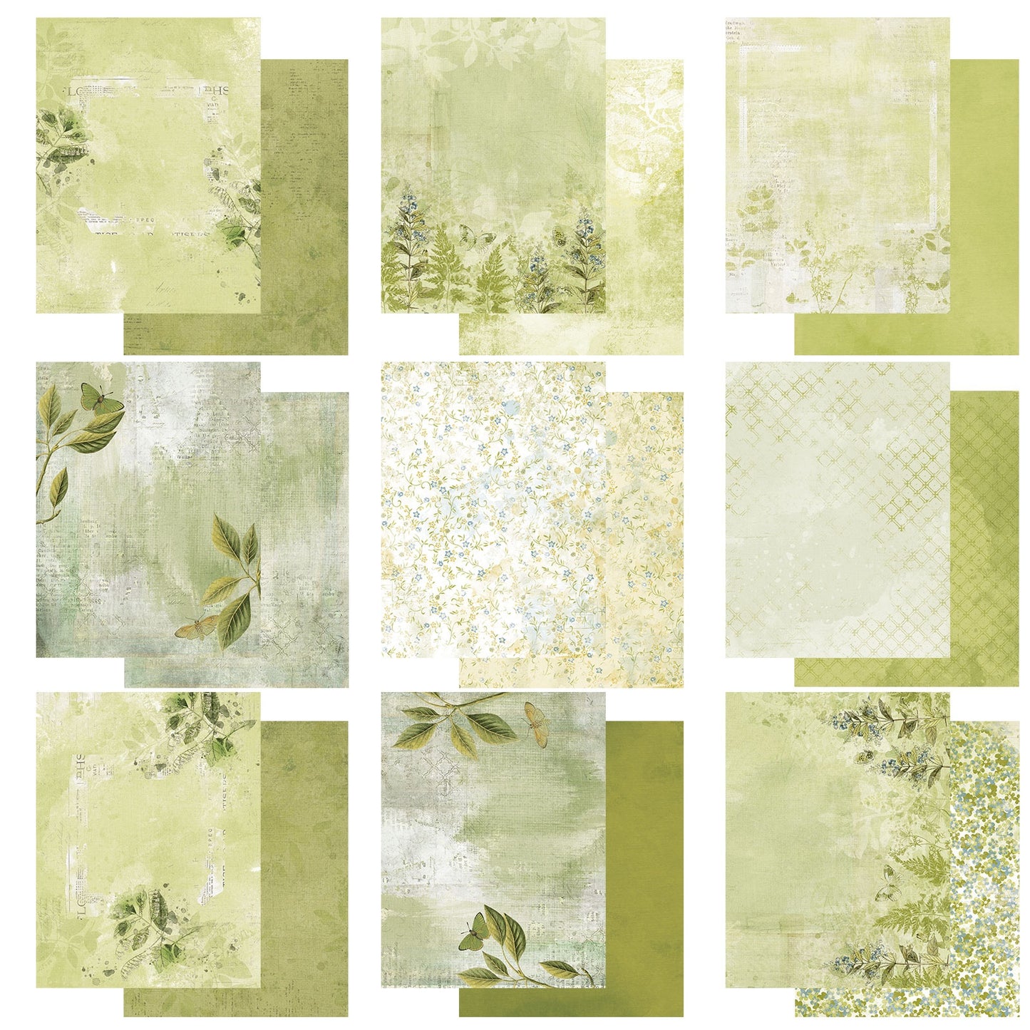 49 And Market Color Swatch: Grove Collection Pack 6"X8"