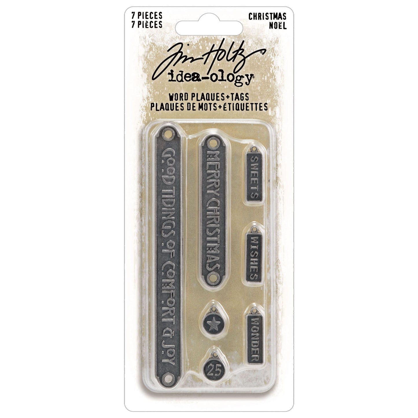 Idea-ology Tim Holtz-Word Plaques + Tags