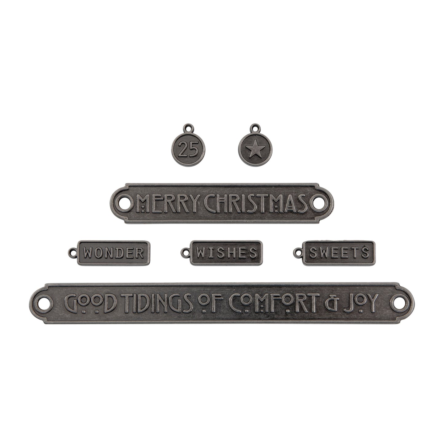Idea-ology Tim Holtz-Word Plaques + Tags