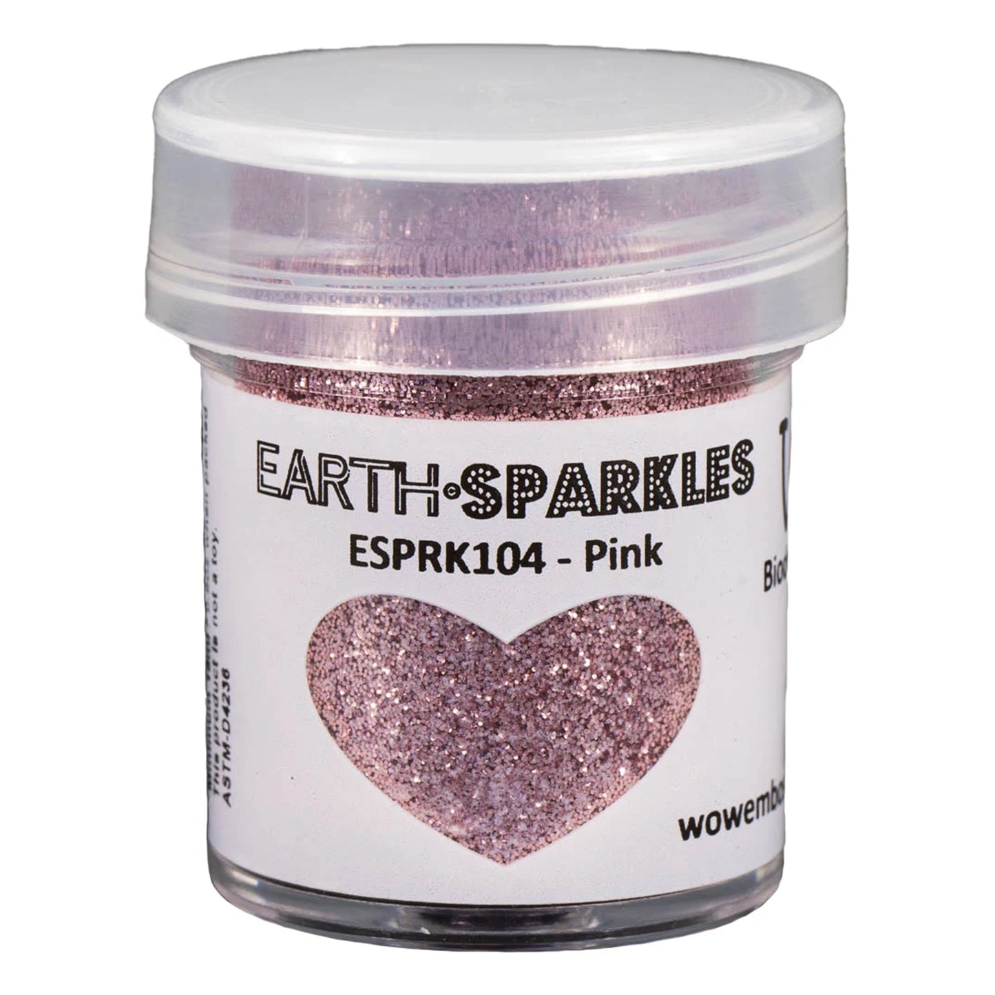 WOW! Embossing Earth Sparkles Glitter 15ml - Pink