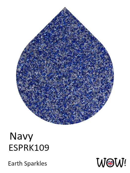 WOW! Embossing Earth Sparkles Glitter 15ml - Navy
