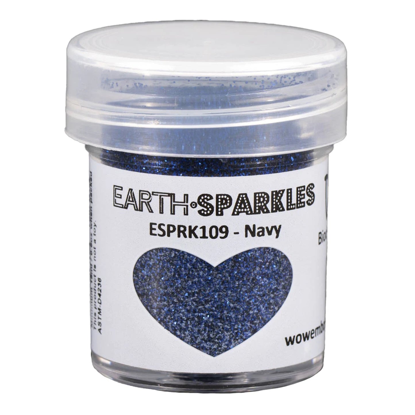 WOW! Embossing Earth Sparkles Glitter 15ml - Navy