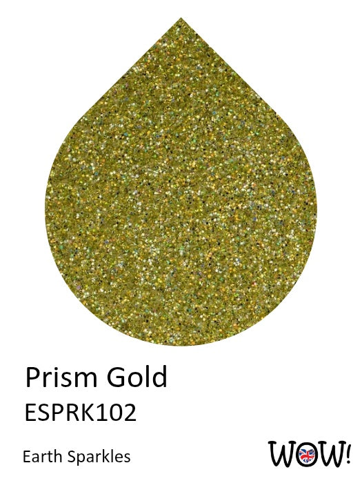 WOW! Embossing Earth Sparkles Glitter 15ml - Prism Gold