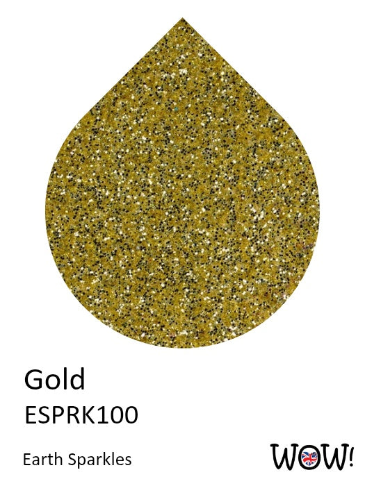 WOW! Embossing Earth Sparkles Glitter 15ml - Gold