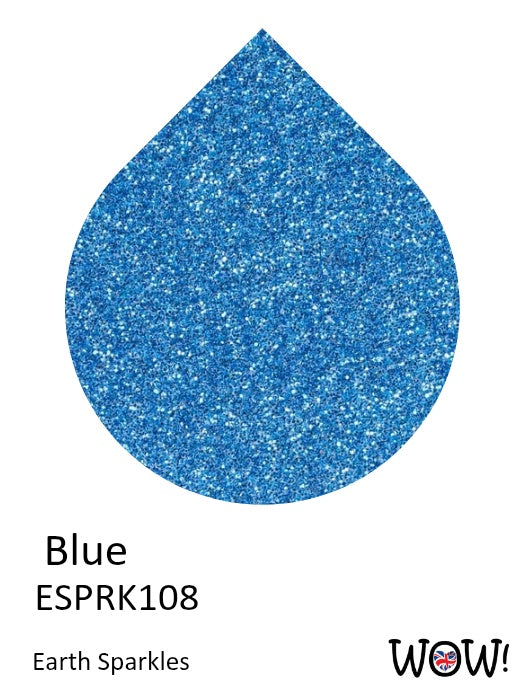 WOW! Embossing Earth Sparkles Glitter 15ml - Blue