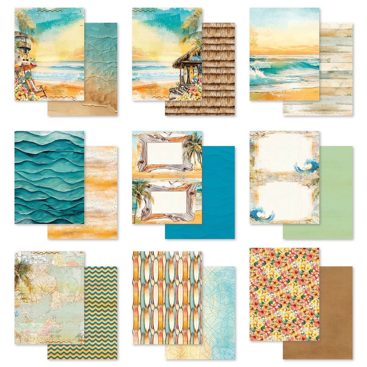 49 And Market Beach Vibes Collection Pack 6"X8"