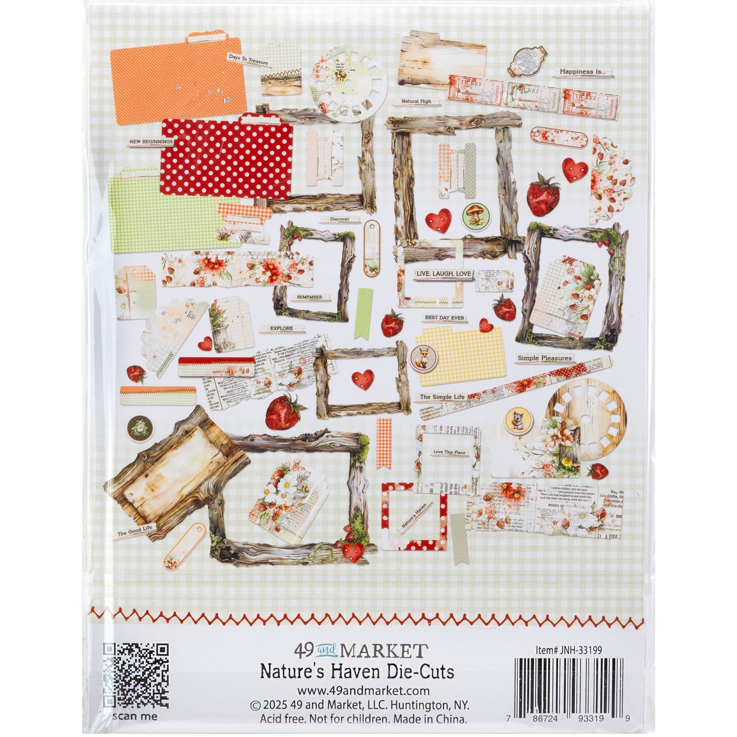 49 And Market Nature's Haven Die-Cuts - Elements