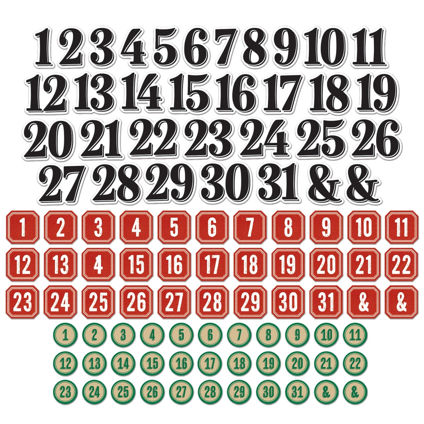 49 And Market Mistletoe And Memories Chipboard Set - Bits
