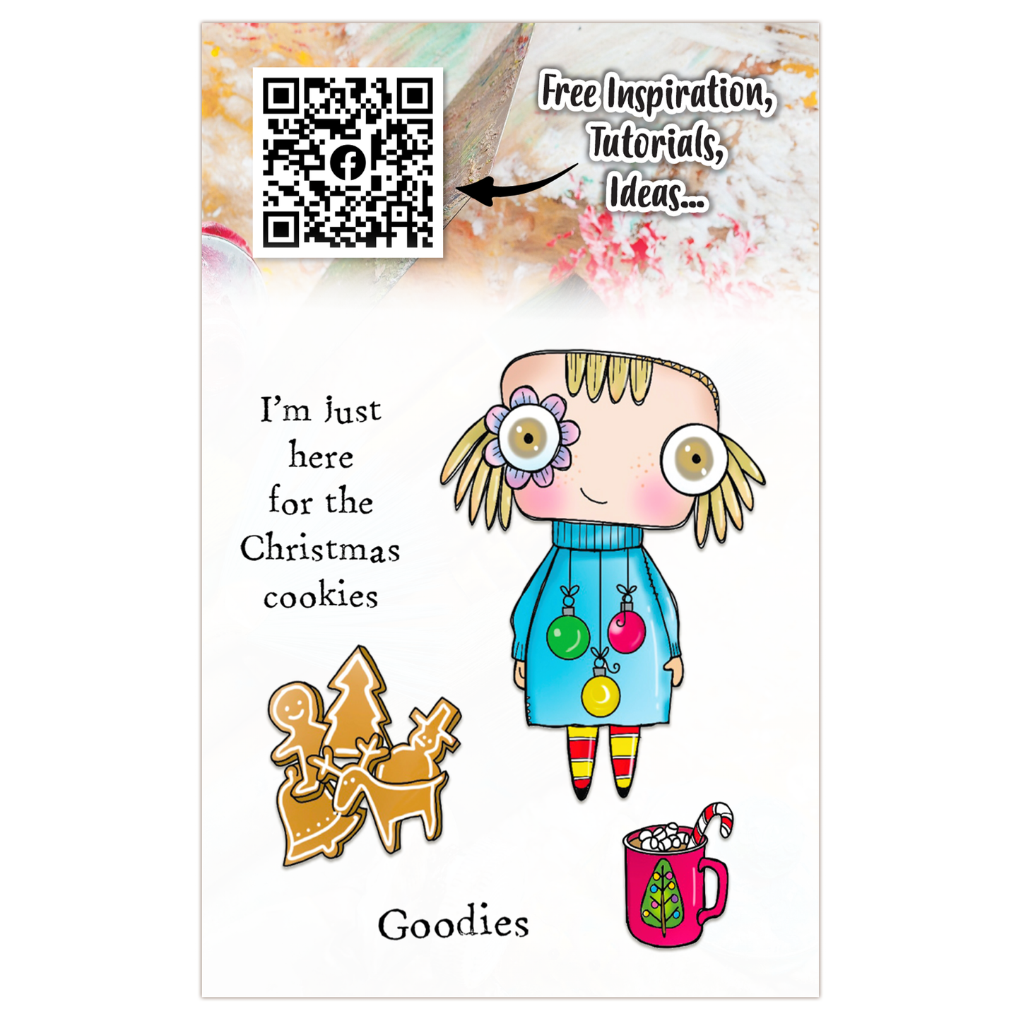 #739 - A7 Clear Stamp Set - Christmas Goodies