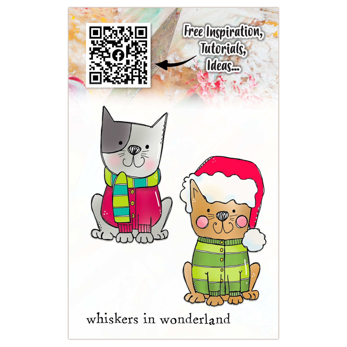 #742 - A7 Clear Stamp Set - Whiskers