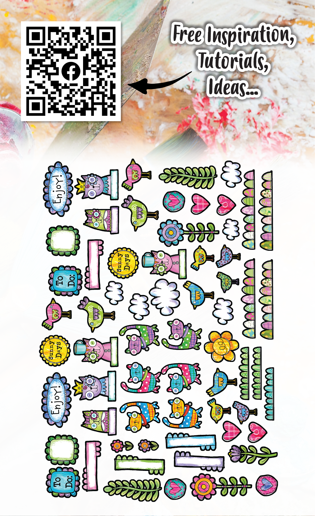 EP-7 - Ephemera Die-Cuts - Play Pops