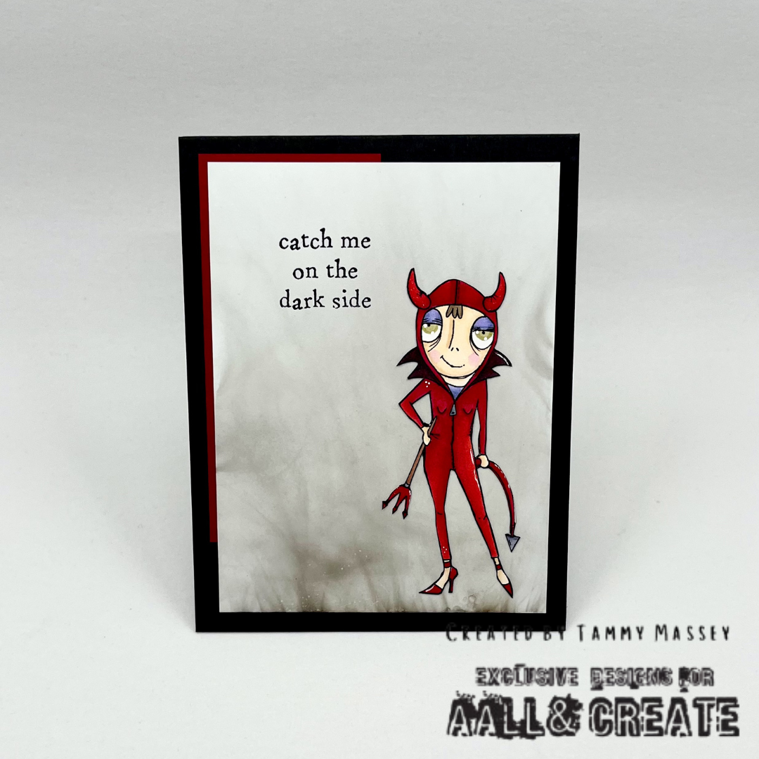 #955 - A7 Stamp Set - Devil Dee