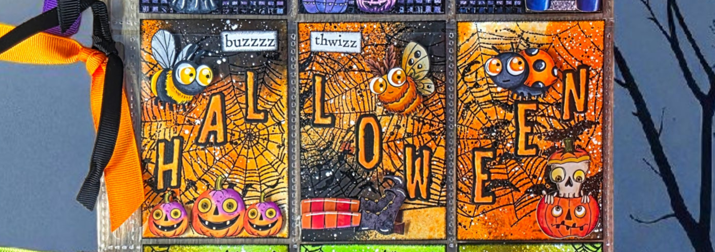#TP-1301 - A7 Stamp Set - Creepy Crawlies