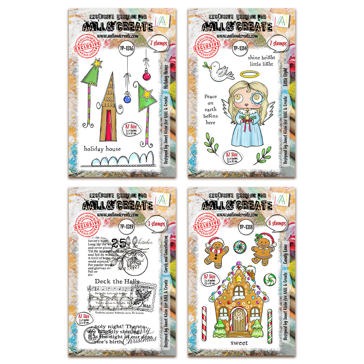 Holiday House Stamp Bundle