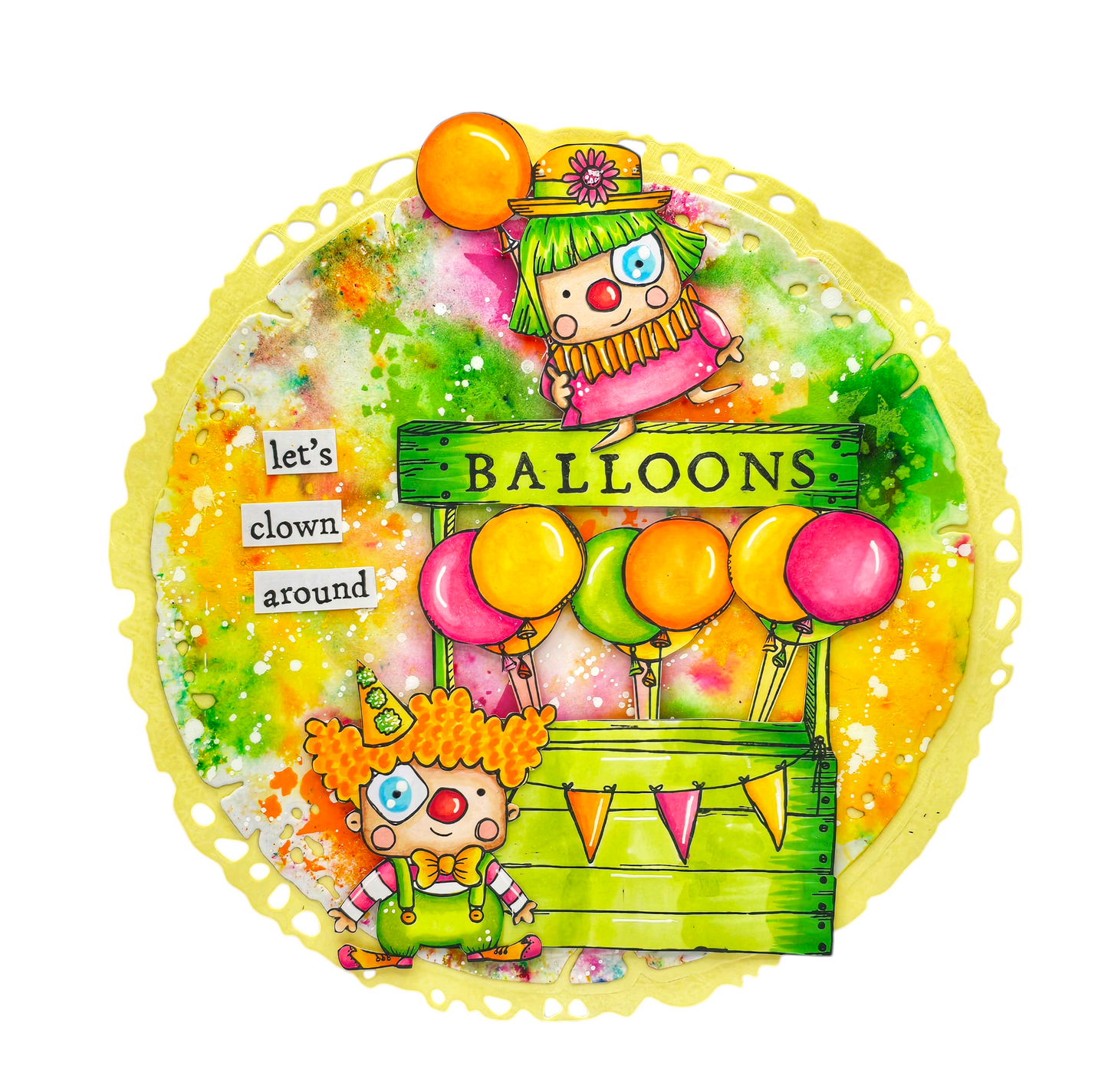 Janet Klein October 2024 Stamps Bundle - 7 Stamps