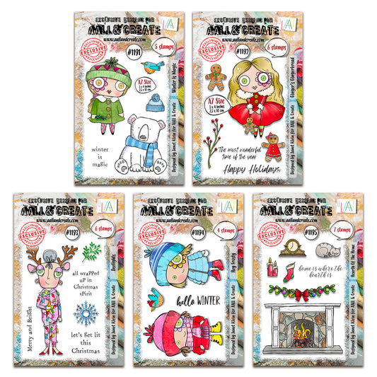 Janet Klein Winter Magic Stamp Bundle