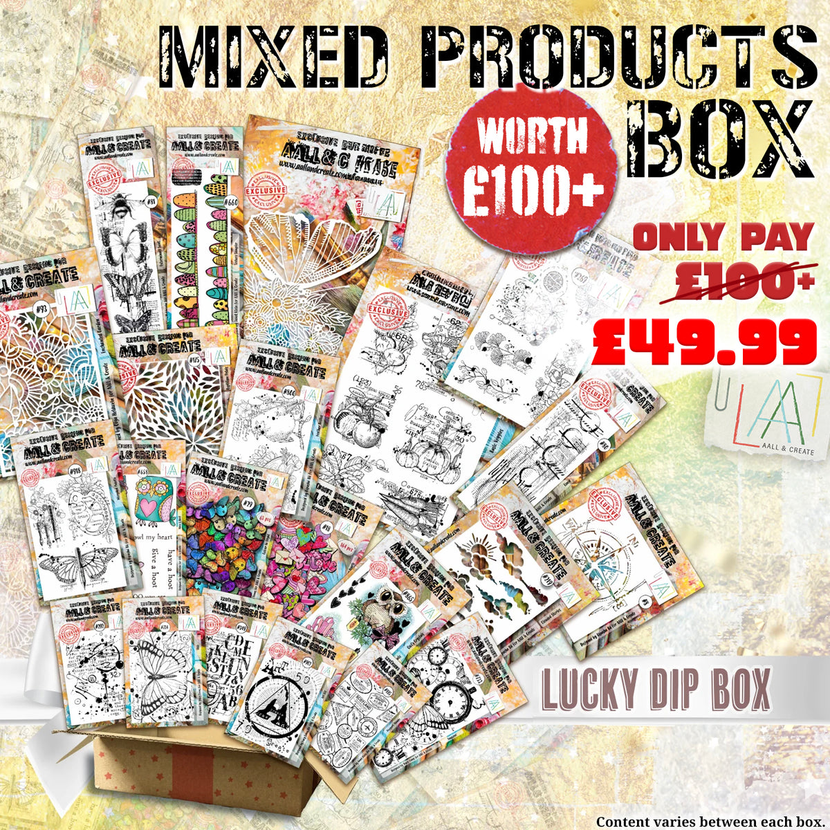 AALL & Create Lucky Dip Mixed Products - Large