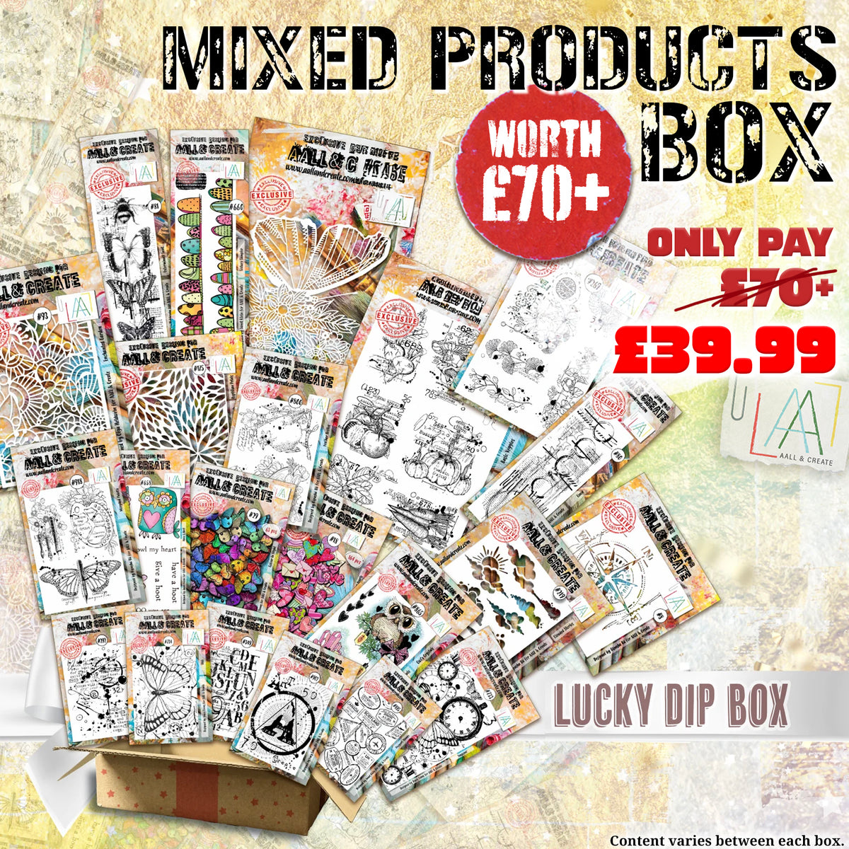 AALL & Create Lucky Dip Mixed Products - Small