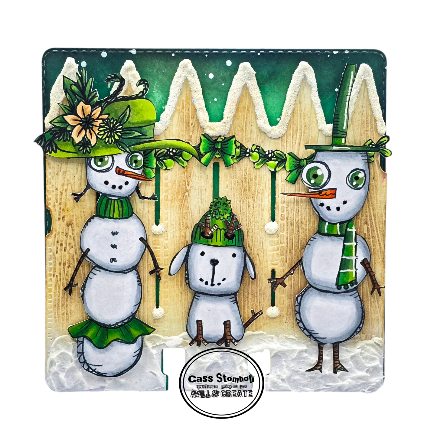 TP-580 - A6 Clear Stamp Set - Let It Snow