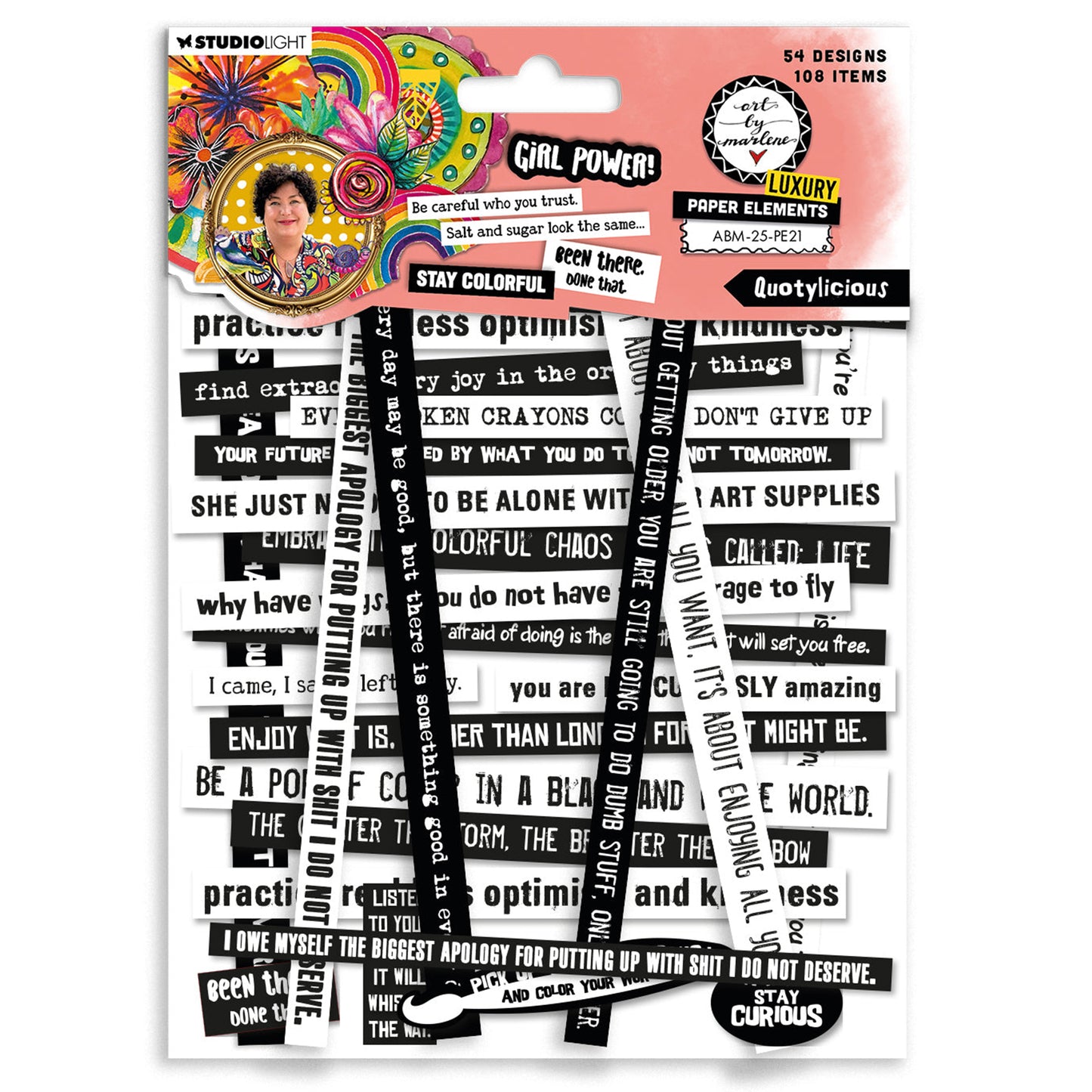 Art by Marlene Paper Elements - A Lot Of Quotes