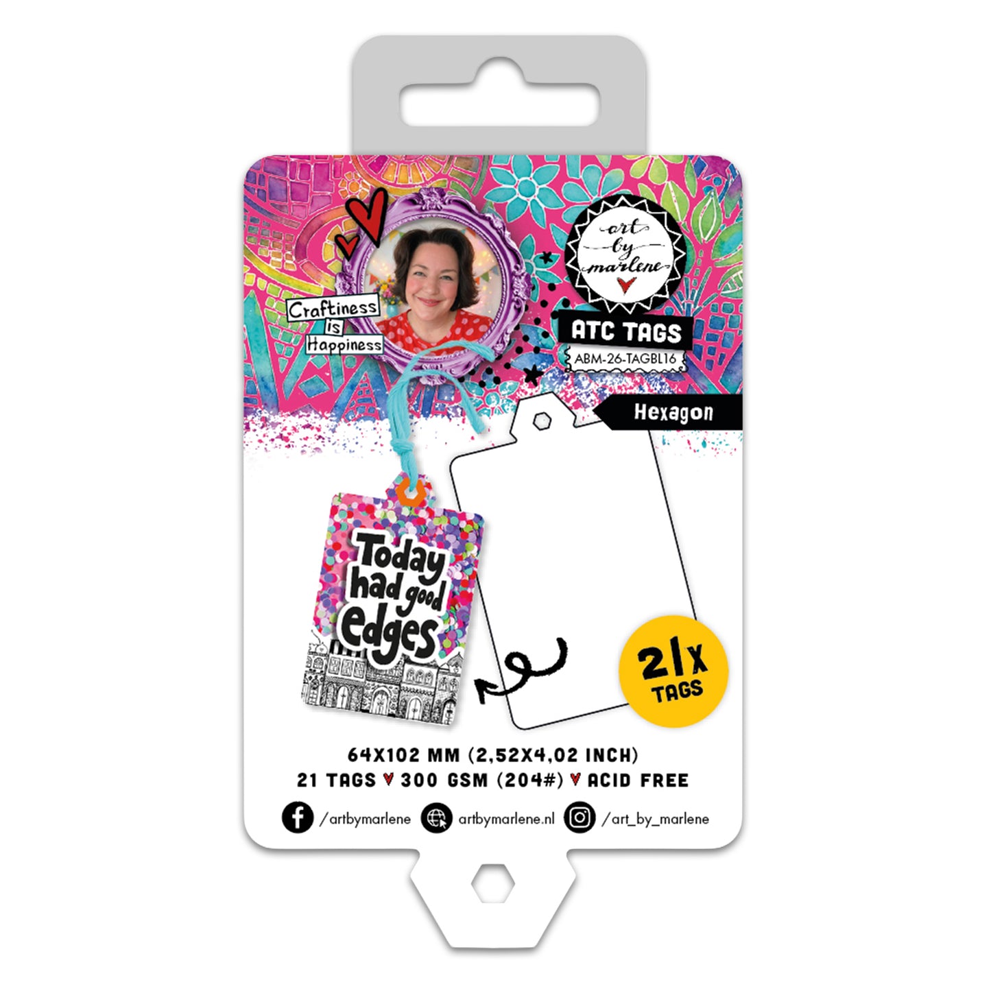 Studio Light ABM Die-cut Paper Tags Art deco tags Art By Marlene ~ Ship from 28th Aug