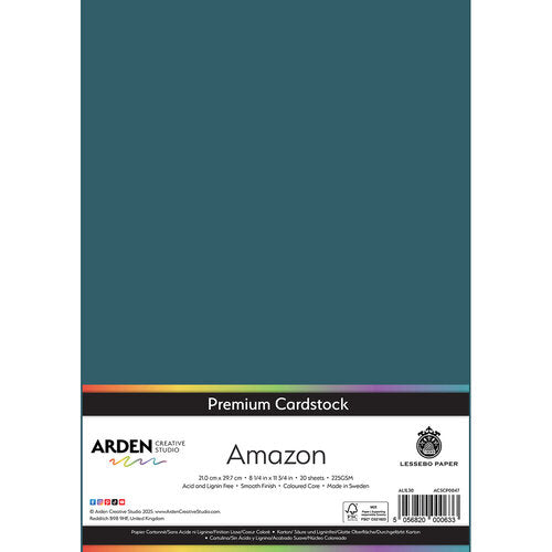 Arden Creative Studio Premium Cardstock Amazon A4 225gsm 20 Pack