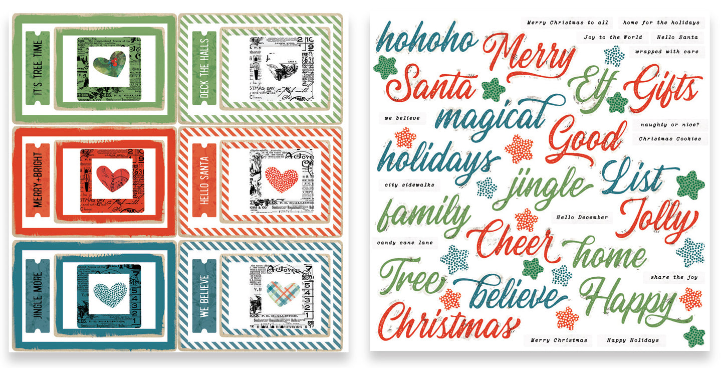 Arden Creative Studio Season of Joy Page Makers Ephemera Pack