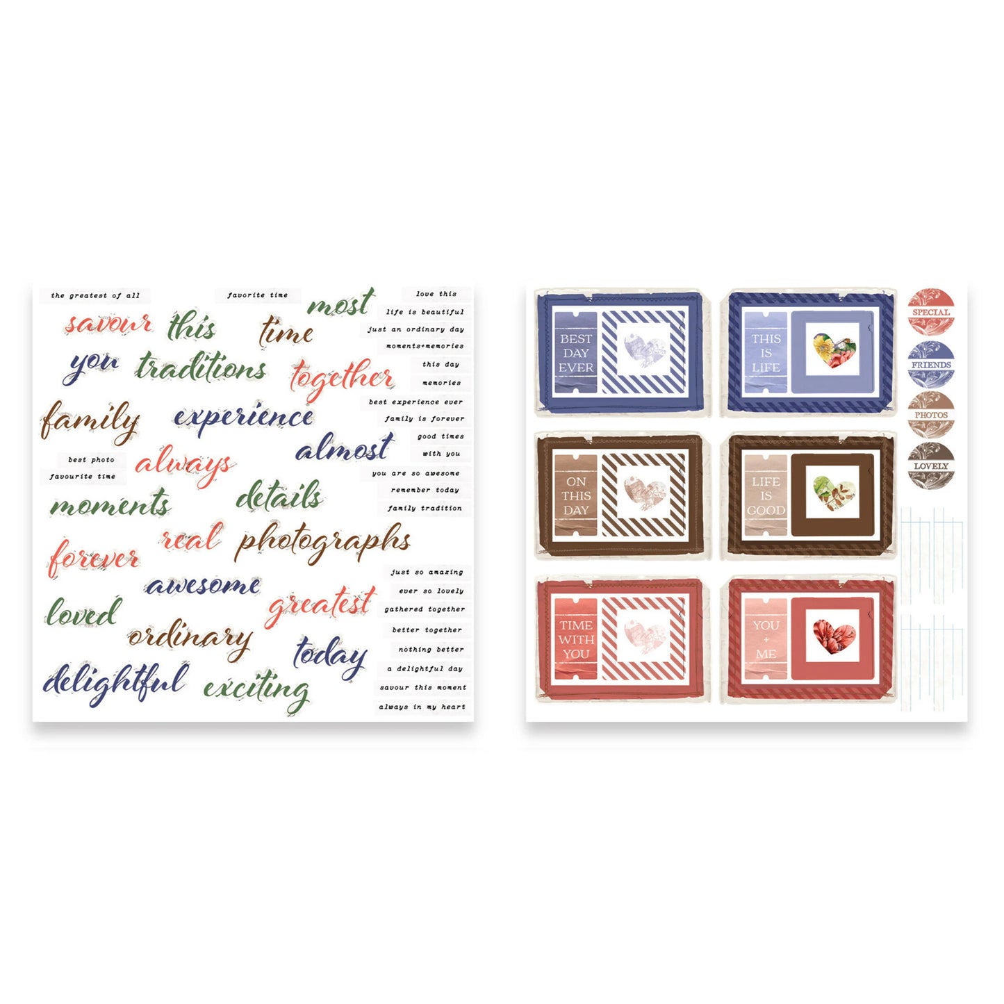 Arden Creative Studio Laurel Grove Page Makers Ephemera Pack