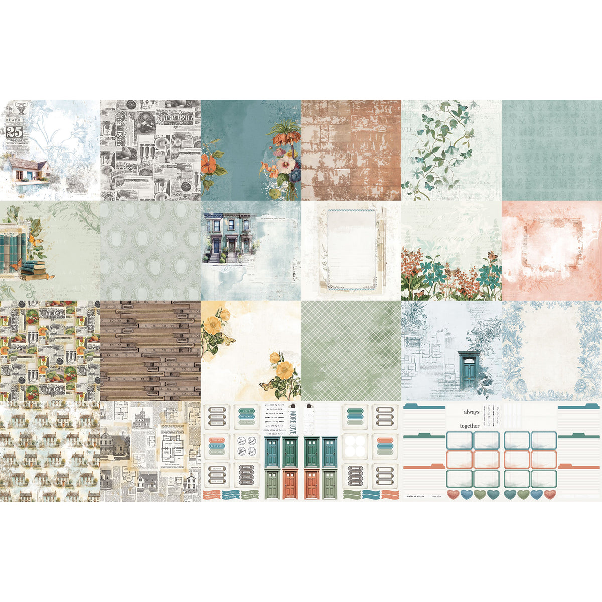 Arden Creative Studio Home & Garden 12in x 12in Paper Pad
