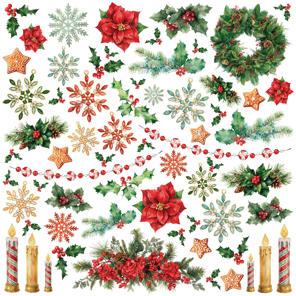 49 And Market Santa's Winter Village All-In-One Kit